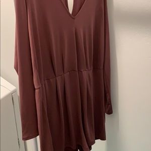 Dusty Rose Romper
